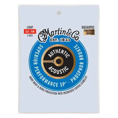 Martin MA540PK3 Authentic SP Struny pro akustickou kytaru