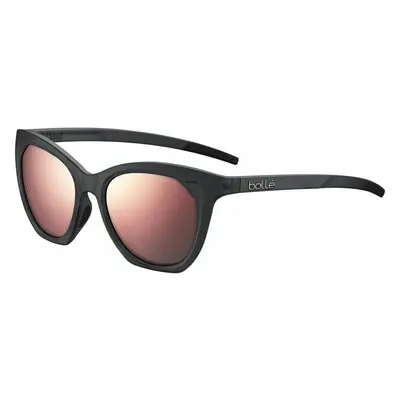 Bollé Prize Black Crystal Matte/Brown Pink Polarized Lifestyle brýle