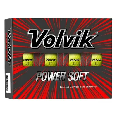 Volvik Power Soft Yellow Golfové míčky