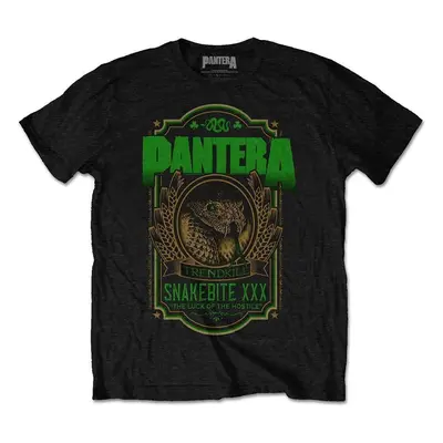 Pantera Tričko Snakebite XXX Label Unisex Black