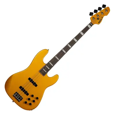 Markbass GV GLOXY CR RW Metallic Yellow Elektrická baskytara