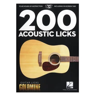 Hal Leonard Acoustic Licks - Guitar Licks Goldmine Noty