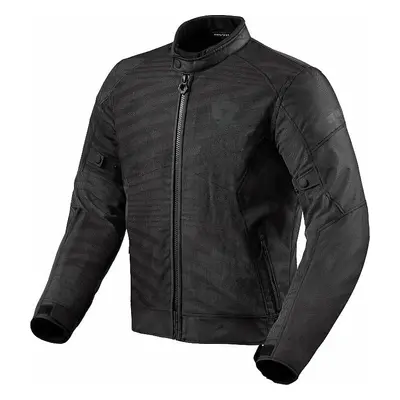 Rev'it! Jacket Torque H2O Black Textilní bunda