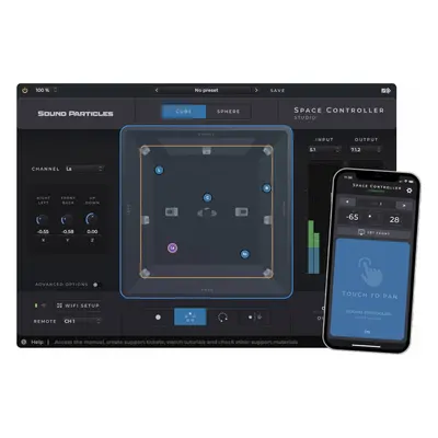 Sound Particles Space Controller Standard (Digitální produkt)