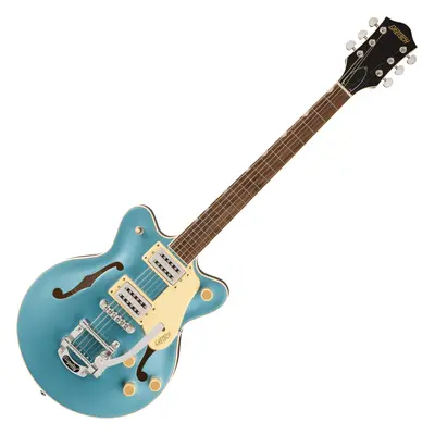 Gretsch G2655T Streamliner CB Jr. DC LRL Arctic Blue Semiakustická kytara