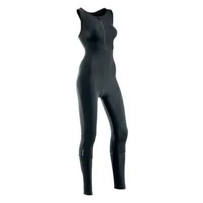 Northwave Fast Womens Polartec Bibtight MS Black Cyklo-kalhoty