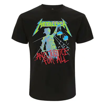 Metallica Tričko And Justice For All (Original) Unisex Black