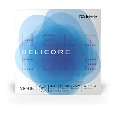 D'Addario HE310-5 4/4M Helicore 5s Struny pro housle