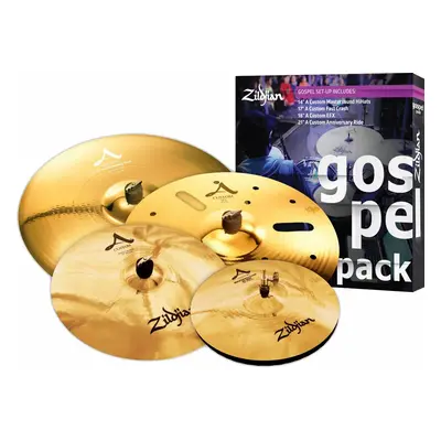 Zildjian AC0801G A Custom Gospel 14/17/18/21 Činelová sada