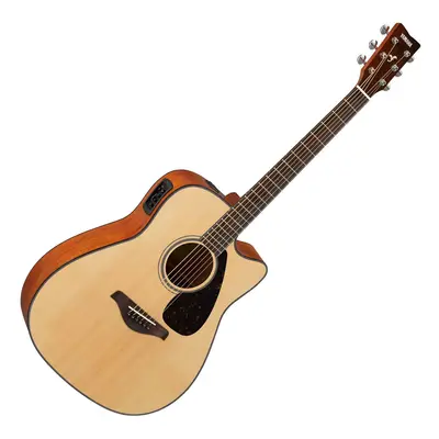 Yamaha FGX800C Natural Elektroakustická kytara Dreadnought