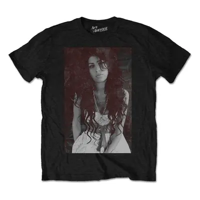 Amy Winehouse Tričko Back to Black Chalk Board Unisex Black