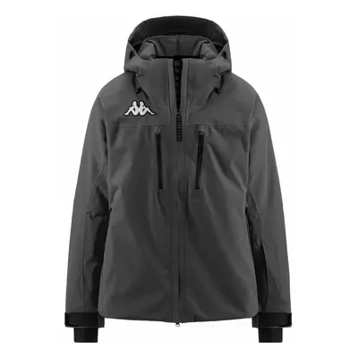 Kappa 6Cento 611P Mens Jacket Grey Asphalt/Black Lyžařská bunda