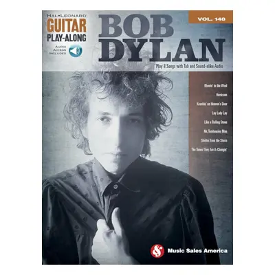 Bob Dylan Guitar Play-Along Volume Noty