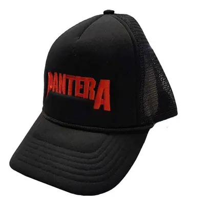 Pantera Kšiltovka Logo Black