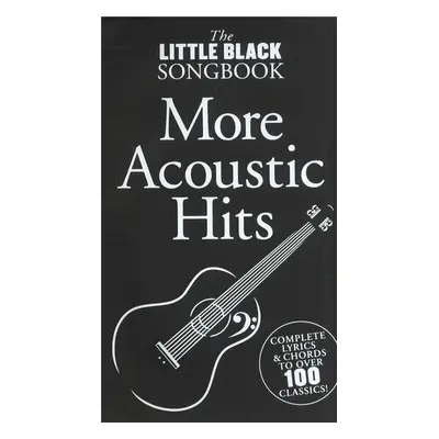 The Little Black Songbook More Acoustic Hits Noty