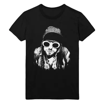 Kurt Cobain Tričko One Colour Unisex Black