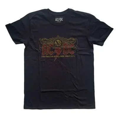 AC/DC Tričko Oz Rock Unisex Black