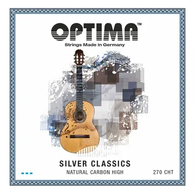 Optima 270.CHT Silver Classics Carbon High Nylonové struny pro klasickou kytaru