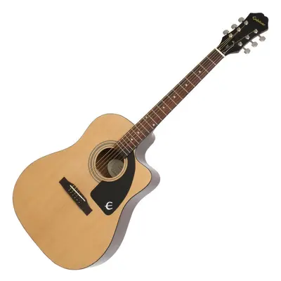 Epiphone AJ-100CE Natural Elektroakustická kytara Dreadnought