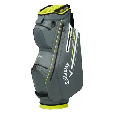 Callaway Chev Dry Charcoal/Flower Yellow Cart Bag