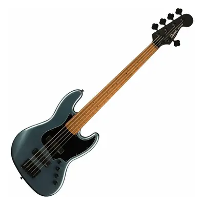 Fender Squier Contemporary Active Jazz Bass RMN HH V Gunmetal Metallic 5-strunná baskytara