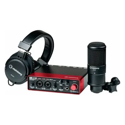 Steinberg UR22C Recording Pack Red USB zvuková karta