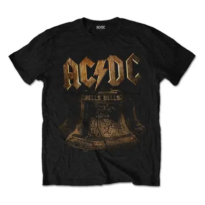 AC/DC Tričko Brass Bells Unisex Black