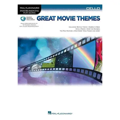 Hal Leonard Great Movie Themes: Instrumental P-A Cello Violoncello Noty