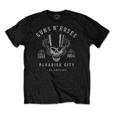 Guns N' Roses Tričko 100% Volume Unisex Black