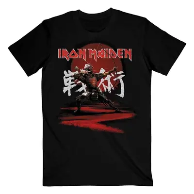 Iron Maiden Tričko Senjutsu Eddie Archer Kanji Unisex Black