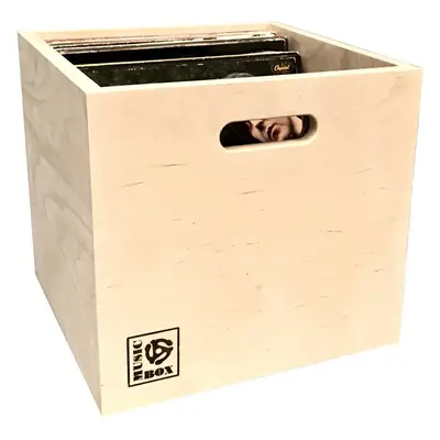 Music Box Designs Plywood LP Storage Box na LP desky Birch