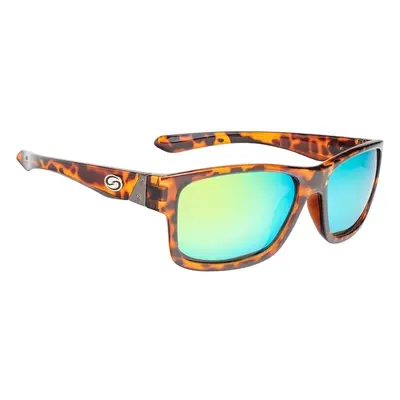 Strike King Pro Sunglasses Tortoise Shell/Green Mirror Rybářské brýle