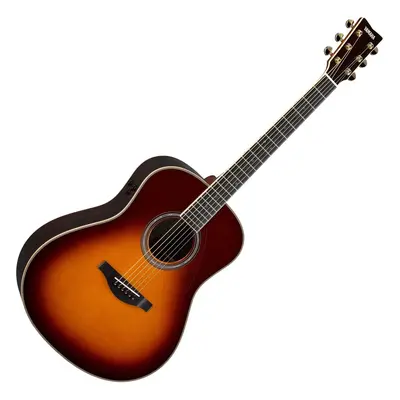 Yamaha LL-TA BS Brown Sunburst Elektroakustická kytara Jumbo