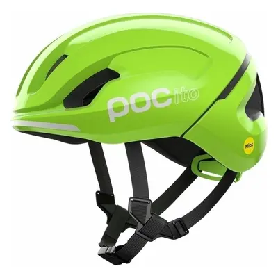 POC POCito Omne MIPS Fluorescent Yellow/Green Dětská cyklistická helma