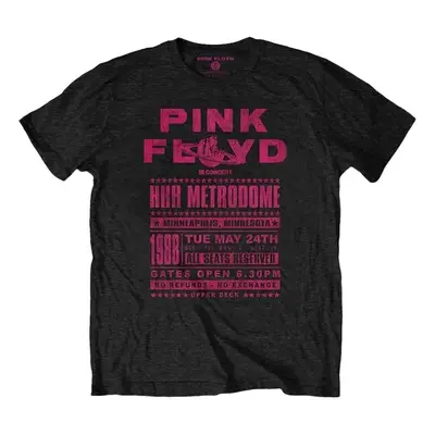 Pink Floyd Tričko Metrodome '88 Unisex Black