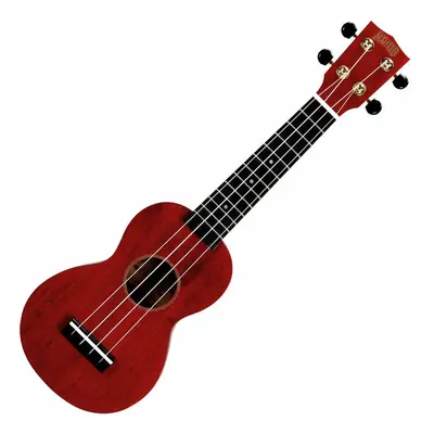 Mahalo MS1TRD Transparent Red Sopránové ukulele