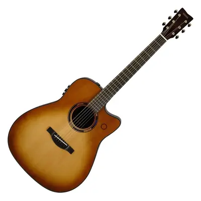 Yamaha TAG3 C Sand Burst Elektroakustická kytara Dreadnought