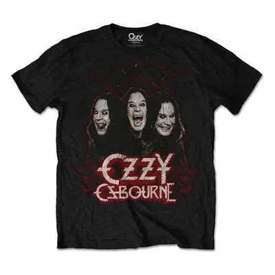 Ozzy Osbourne Tričko Crows & Bars Unisex Black