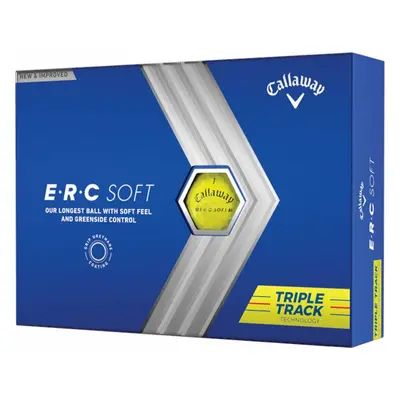 Callaway ERC Soft Yellow Triple Track Triple Track Golfové míčky