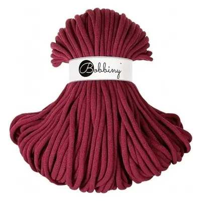 Bobbiny Jumbo mm m Wine Red Šňůra