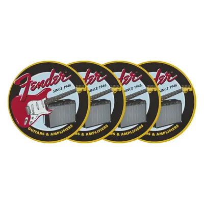 Fender Guitars & Amps Coaster Set