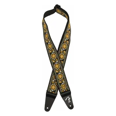 Fender Pasadena Woven Strap Kytarový pás Yellow Lotus