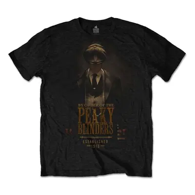 Peaky Blinders Tričko Established Unisex Black