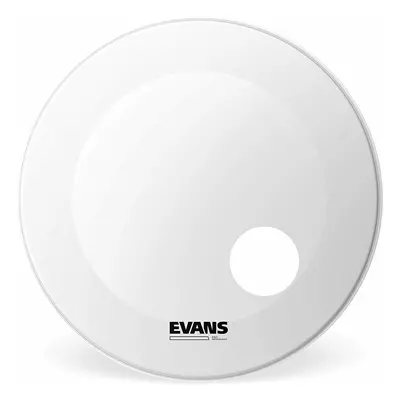 Evans BD22RGCW EQ3 Coated White 22" White Rezonanční blána na buben