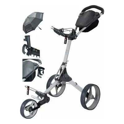 Big Max IQ² Deluxe SET Grey/Charcoal Manuální golfové vozíky