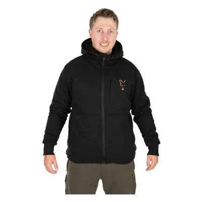 Fox Fishing Mikina Collection Sherpa Hoody Black/Orange