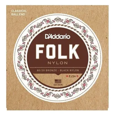 D'Addario EJ34 Nylonové struny pro klasickou kytaru