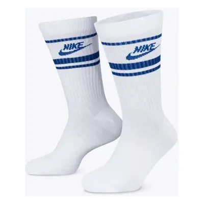 Nike Sportswear Dri-FIT Everyday Essential Ponožky White/Game Royal/Game Royal