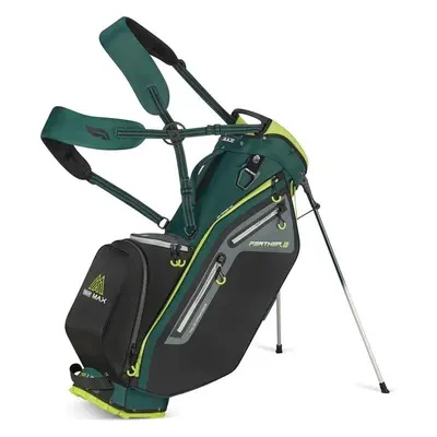 Big Max Dri Lite Feather Stand Bag Forest Green/Black/Lime