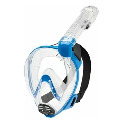 Cressi Baron Clear/Blue Transparent Potápěčská maska